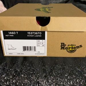 COPY - Dr.Martens hot pink boot size 8 toddler